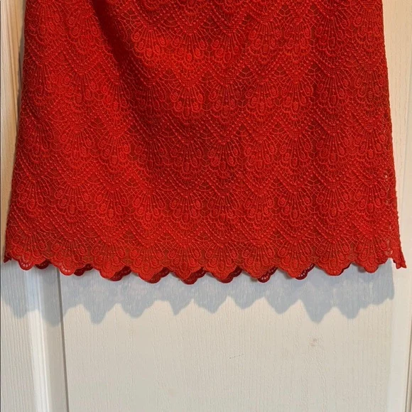 J. Crew Orange A-Line Mini Skirt for Cocktail - Picture 4 of 5